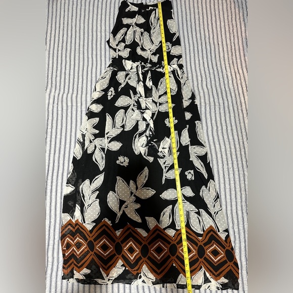 NWT Anne Klein Womens Printed Chiffon Halter Dress size 12 - Picture 5 of 9